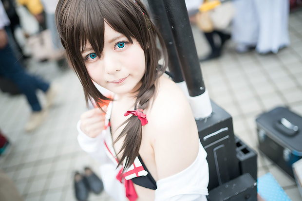 コミックマーケット92_佐藤ぱぴるさん/『艦隊これくしょん-艦これ-』時雨のコスプレ