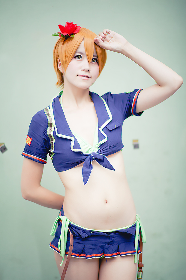 コミックマーケット92_椎名椛さん/『ラブライブ!』星空凛のコスプレ