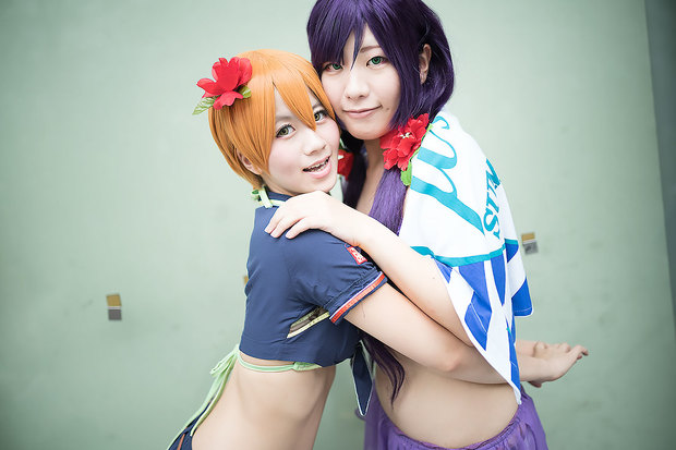 コミックマーケット92_(右)Chihiroさん『ラブライブ!』東條希のコスプレ