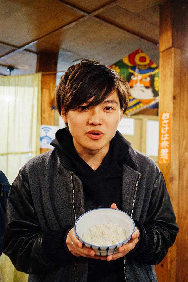 大學丼を注文