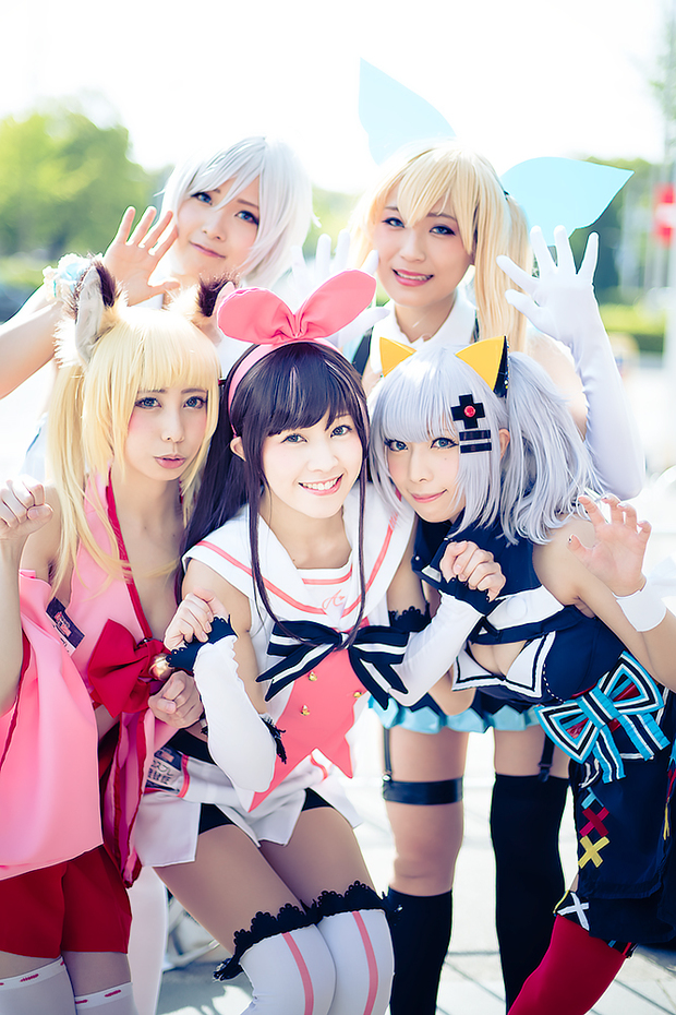 VTuber四天王(シロ、ミライアカリ、のじゃロリ、キズナアイ、輝夜月)
