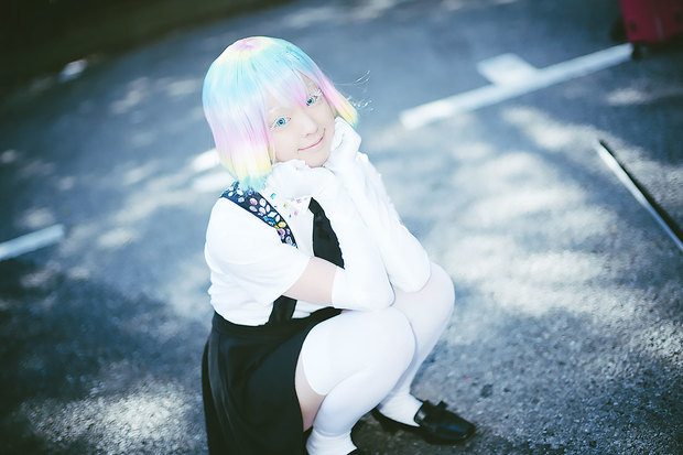 もいもいさんによる「宝石の国」ダイヤモンドのコスプレ3B