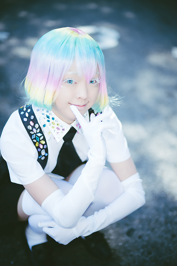 もいもいさんによる「宝石の国」ダイヤモンドのコスプレ5C