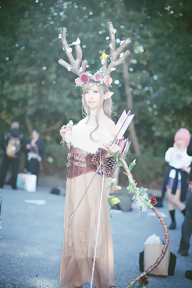 Amy(エイミー)さんによるオリジナル鹿のコスプレ1A