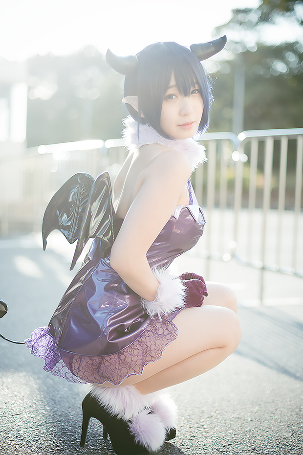 伊織もえさんによる「悪魔のメムメムちゃん」メムメムちゃんのコスプレ5C