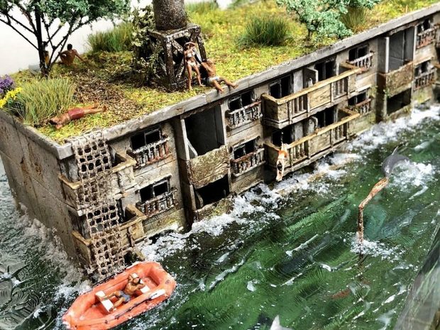 売れ筋ランキングも掲載中 水没ジオラマ 廃墟ビルに泳ぐジンベイザメ 模型 プラモデル Cft Hammamet Com