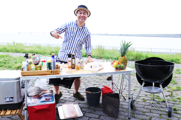 BBQのプロこと秋元さん