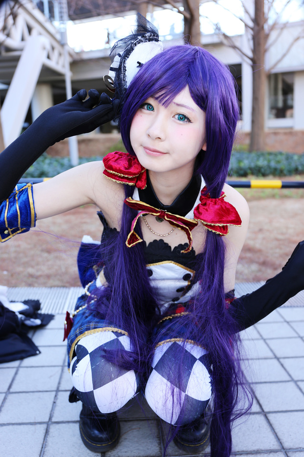 コミケC91コスプレ_コミケC91コスプレ_こかげ 『ラブライブ!スクールアイドルフェスティバル』東條希(カフェメイド編)