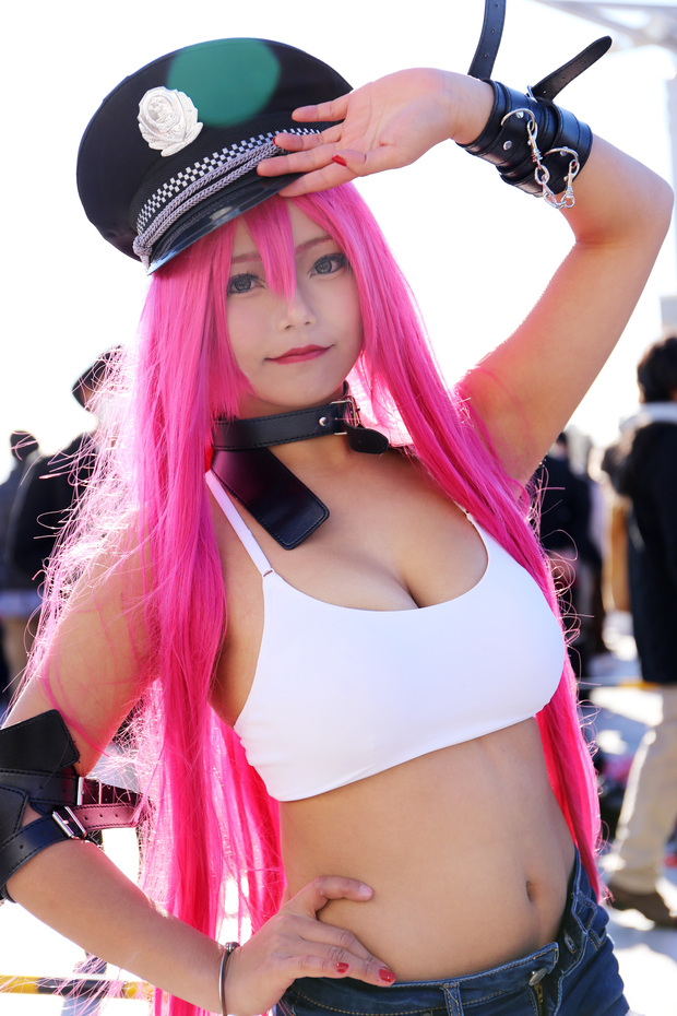 コミケC91コスプレ_入宮あまな 『ファイナルファイト』ポイズン(Poison)