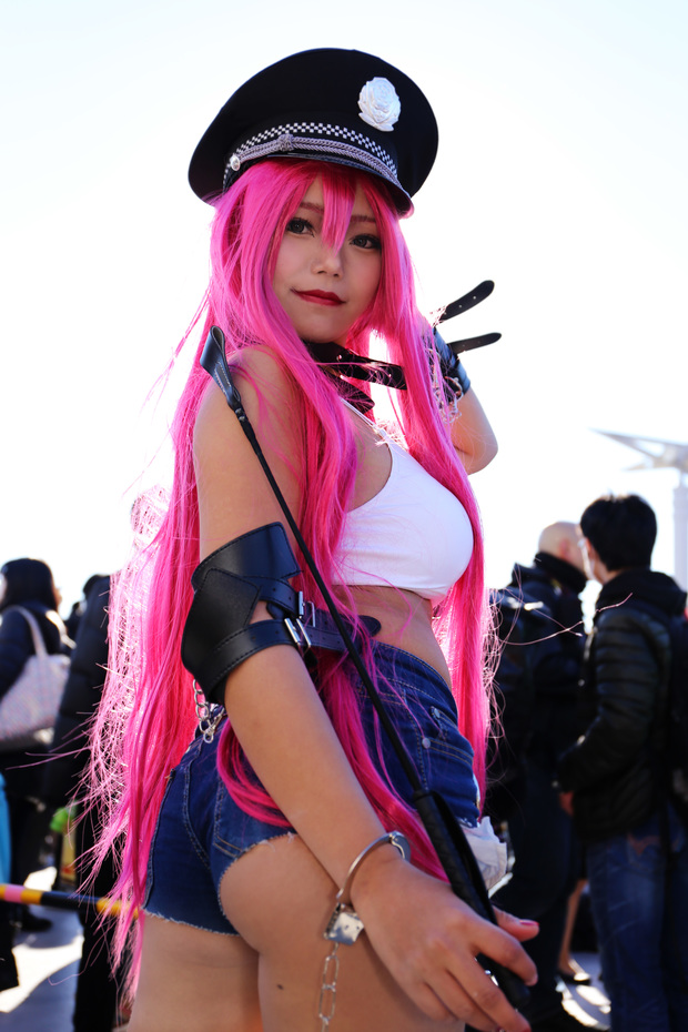 コミケC91コスプレ_入宮あまな 『ファイナルファイト』ポイズン(Poison)3