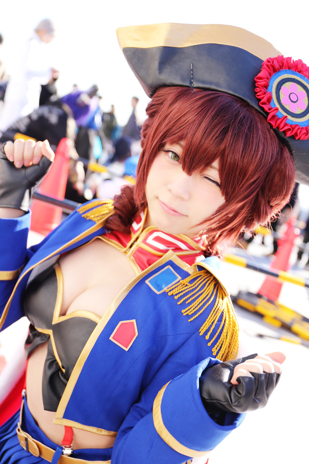 コミケC91コスプレ_星乃まみ 『愛は歴史を救う ~わたしの辞書に不可能という文字はないのよ編~』ナポ子1