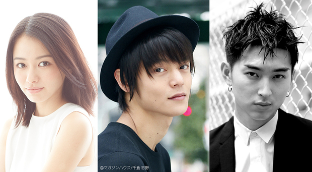 左から山本舞香さん、窪田正孝さん、松田翔太さん
