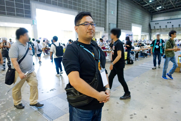コミックマーケット準備会共同代表のひとり、市川孝一さん