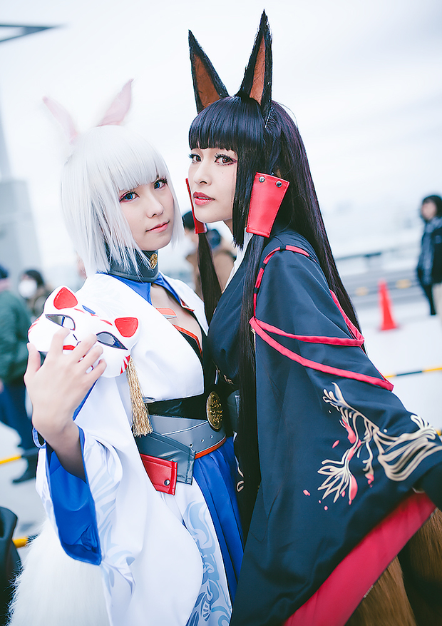 なぎささん/『アズールレーン』加賀、塔矢晃さん/『アズールレーン』赤城
