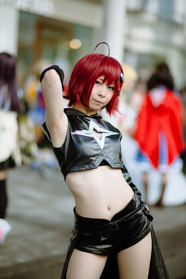 栄コスプレフェスティバルしらたきゆにょさん(『ToLOVEる』黒咲芽亜)