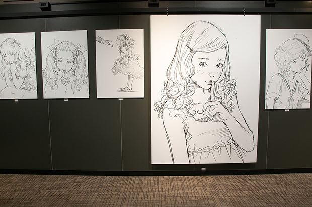 「『その時、カノジョは。』放送記念 窪之内英策展~100のときめき~」の様子_3