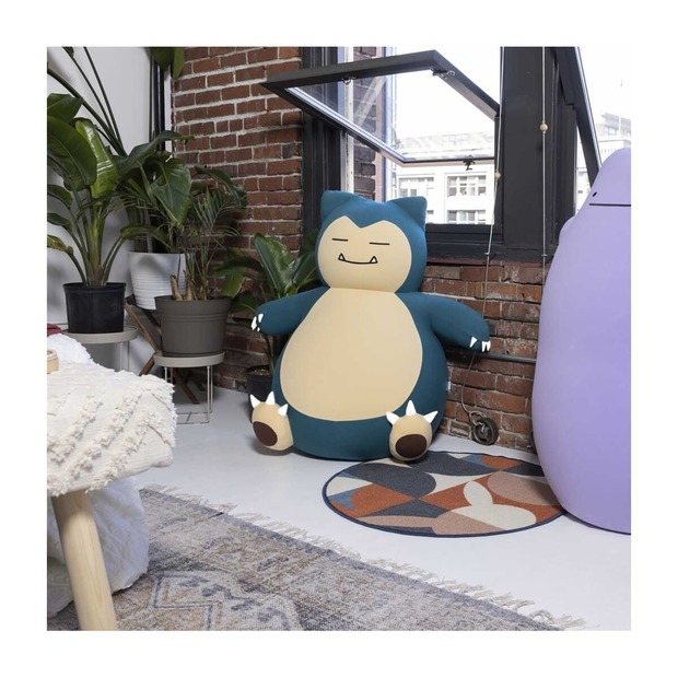 海外ポケモンセンター限定 カビゴン Yogibo ヨギボー クッション 限定