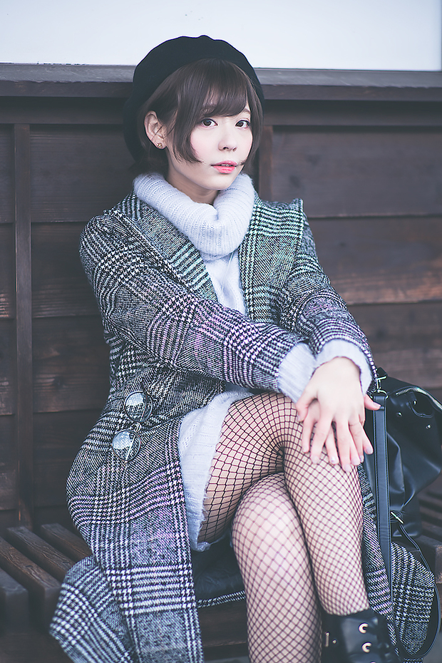 小日向結衣さんの温泉グラビア
