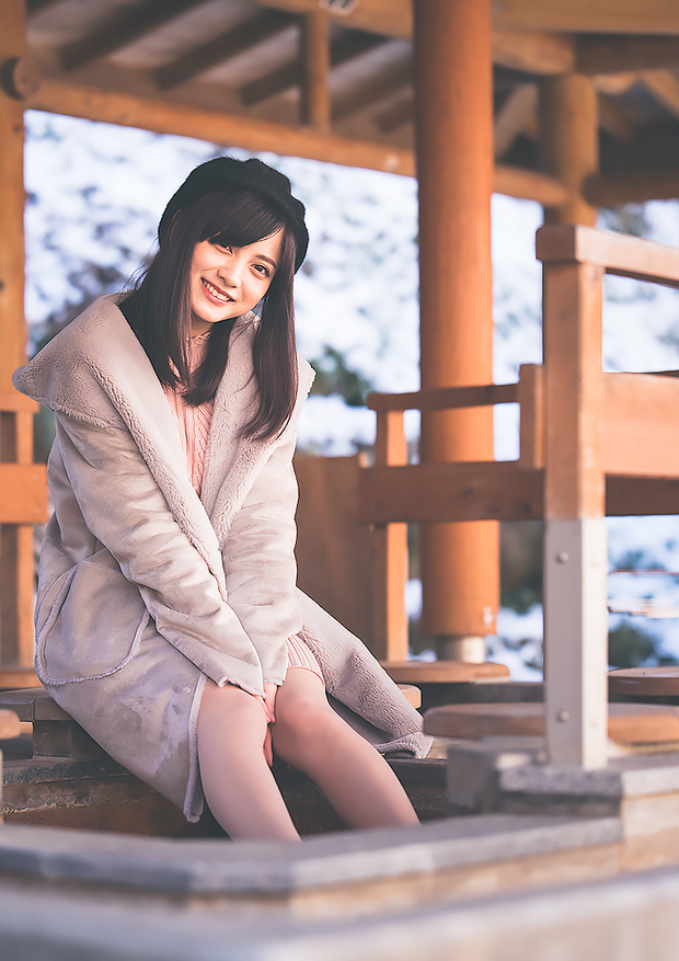 現役ナース「桃月なしこ」 さん温泉旅写真