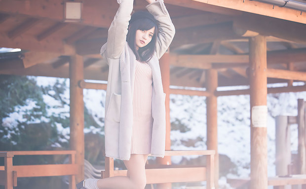 現役ナース「桃月なしこ」 さん温泉旅写真