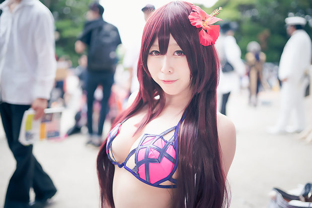 星月ともかさんの『Fate/Grand Order』スカサハ コスプレ1