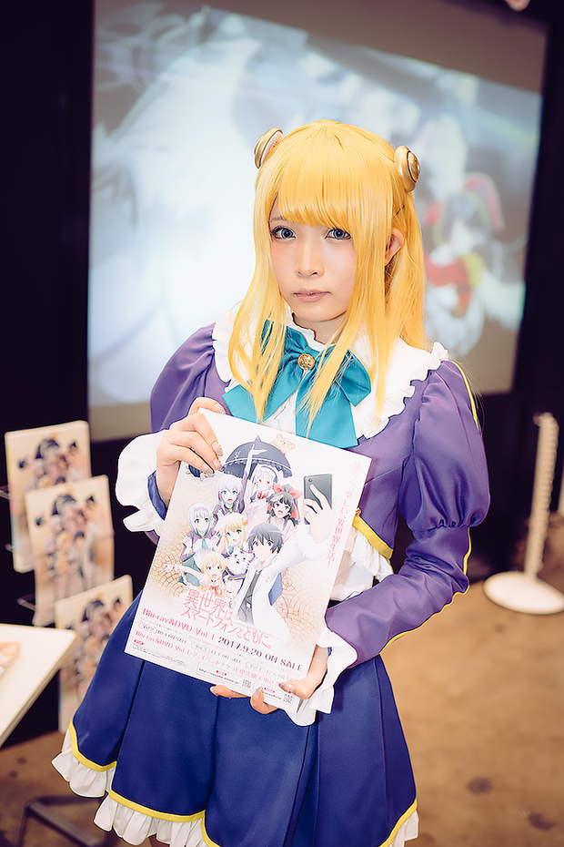 せんじさんの『異世界はスマートフォンとともに。』ユミナ・エルネア・ベルファスト コスプレ1