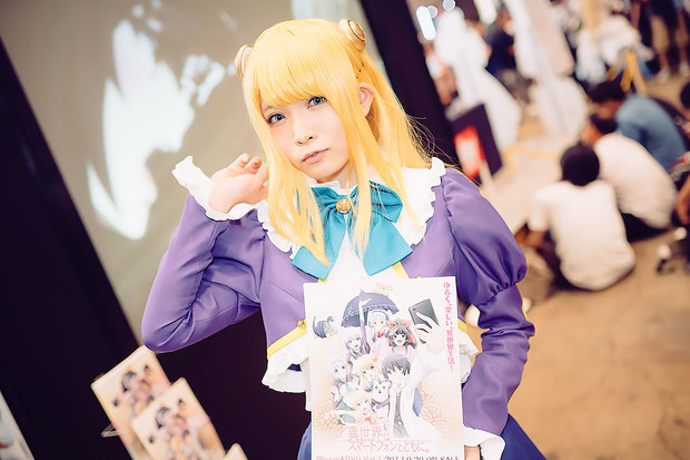 せんじさんの『異世界はスマートフォンとともに。』ユミナ・エルネア・ベルファスト コスプレ2