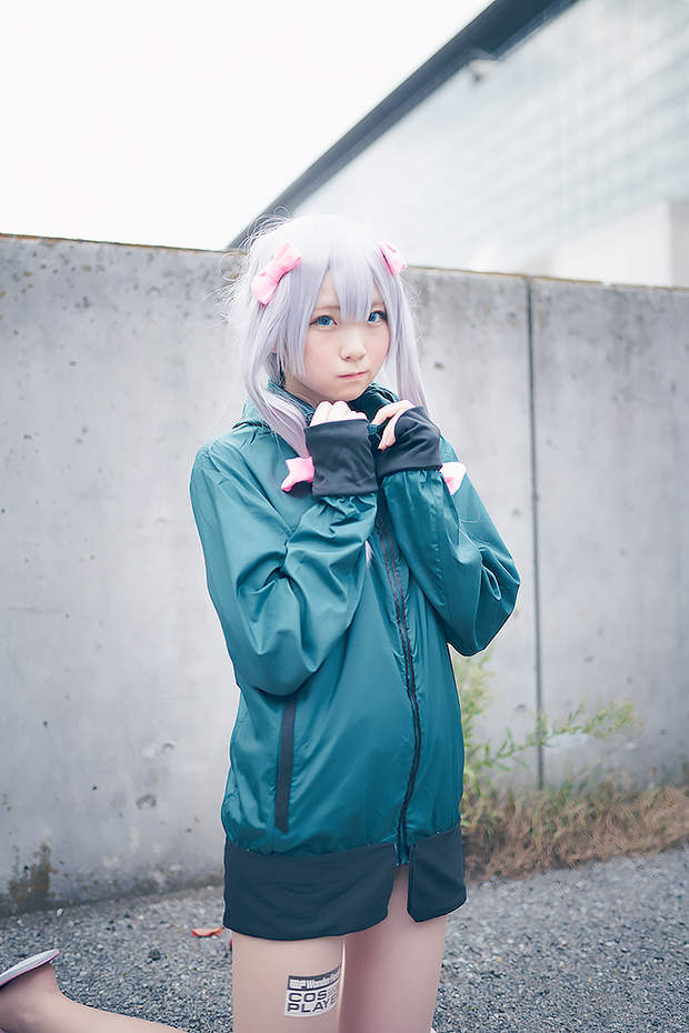 りかさんの『エロマンガ先生』和泉紗霧 コスプレ2