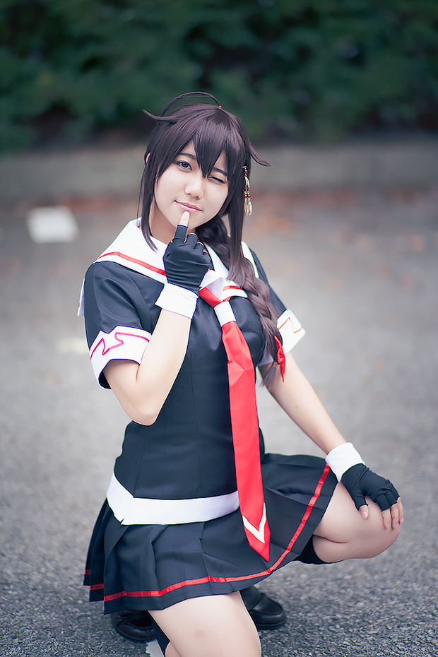 ☆しゅらん☆さんの『艦隊これくしょん-艦これ-』時雨 コスプレ2