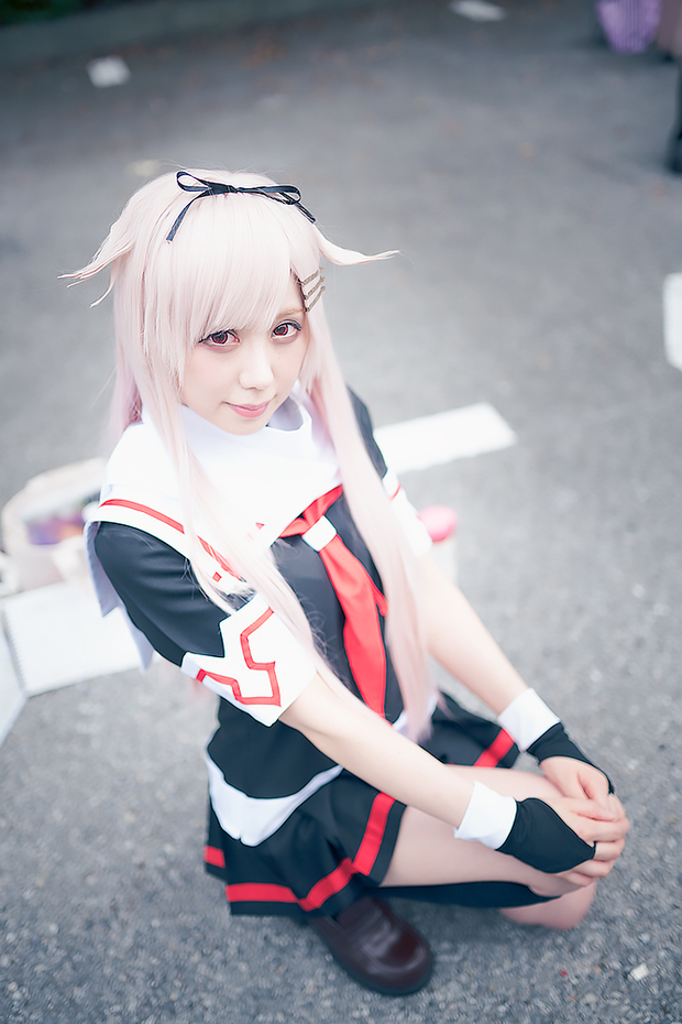 くらげさんの『艦隊これくしょん-艦これ-』夕立改二 コスプレ2