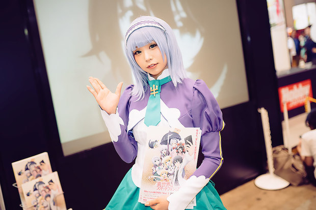 五木あきらさんの『異世界はスマートフォンとともに。』リンゼ・シルエスカ コスプレ1