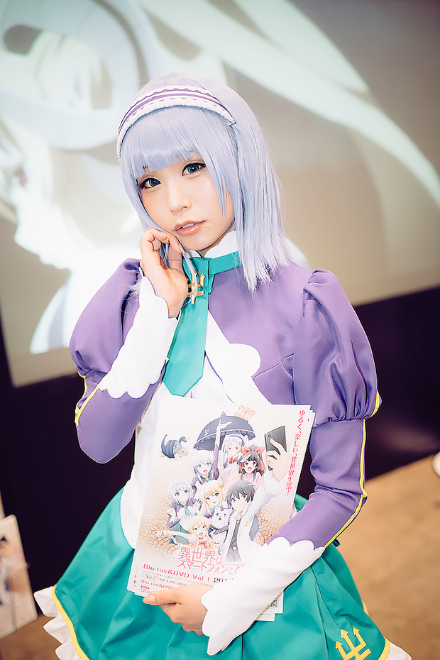 五木あきらさんの『異世界はスマートフォンとともに。』リンゼ・シルエスカ コスプレ2