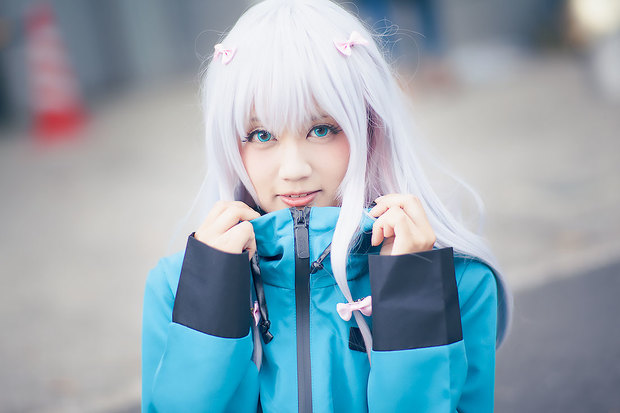 みゆうさんの『エロマンガ先生』和泉紗霧 コスプレ5