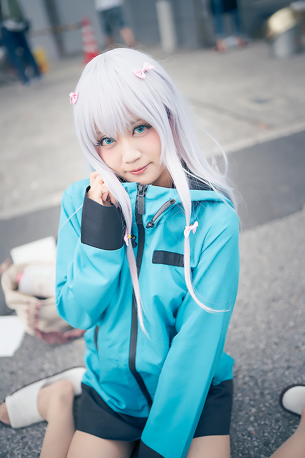 みゆうさんの『エロマンガ先生』和泉紗霧 コスプレ7