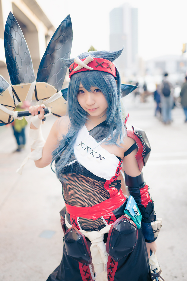 日本橋ストリートフェスタ_ストフェス_コスプレ_伊織もえさん(『モンスターハンター』ナルガ装備)_DSC0331