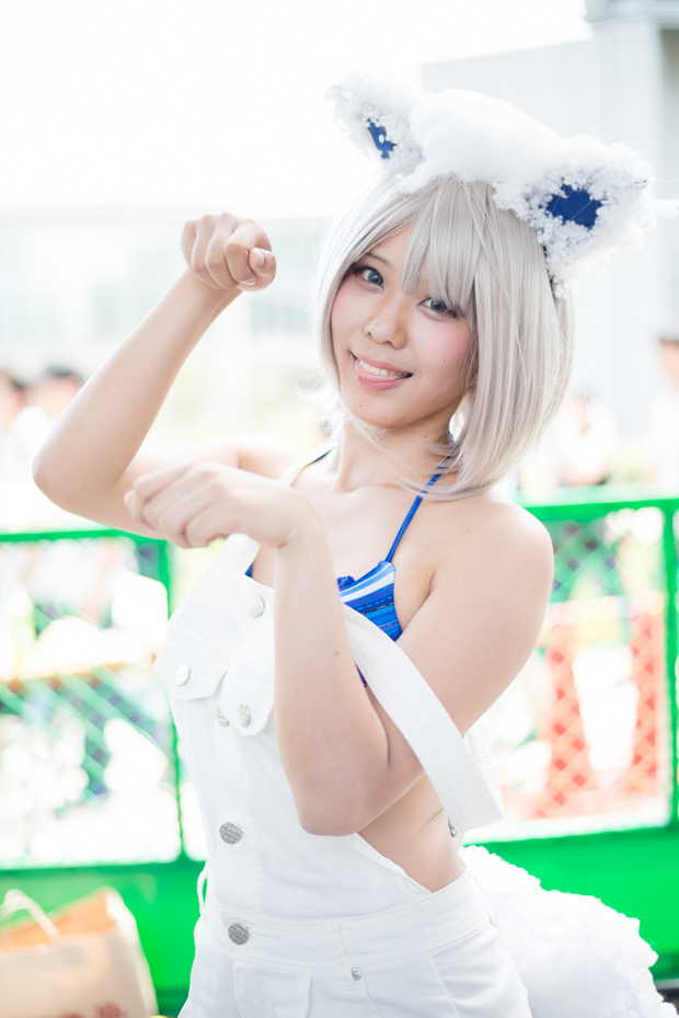 秋星げんさん/ロコン(アローラのすがた) Photo by 市村岬