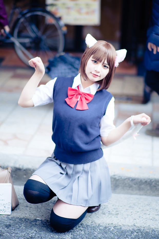 日本橋ストリートフェスタ_ストフェス_コスプレ_ぽんちゃんさん(『アイドルマスター シンデレラガールズ』前川みく)_MG_0535