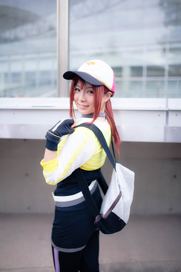 蝶凛さん/ポケモントレーナー photo by Diora