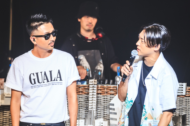 左からEGOさん、KEN THE 390さん