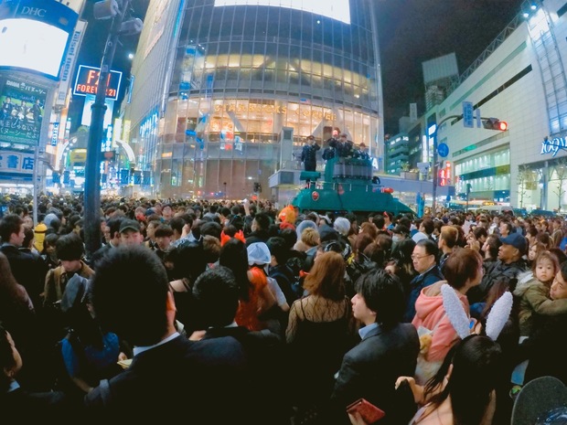 2017年渋谷ハロウィン GoProで撮ってみた!