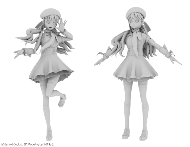 心華3Dモデル