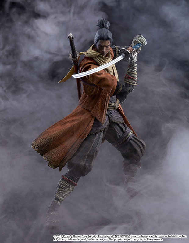 SEKIRO』隻狼がフィギュア化 「死」パーツも付いてくるぞ
