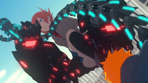 『メカウデ-mechanical arms-』PVのワンシーン