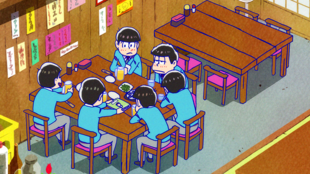 さが松り居酒屋 アニメ店内シーン