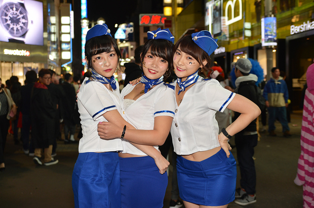 【スナップ写真】渋谷ハロウィンの仮装ギャルたち