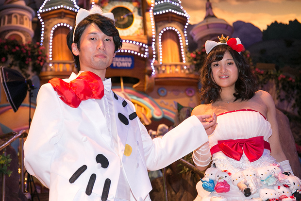 9月には本当にサンリオピューロランドで挙式予定だというカップルも