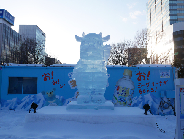 さっぽろ雪まつり_氷像_キーコ