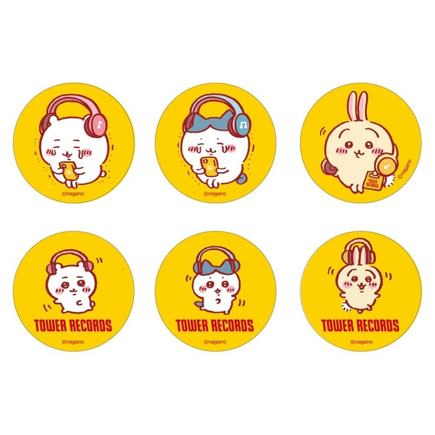 ちいかわ×タワレコ 泣いちゃった…音楽に感動する最高にかわいいやつ 