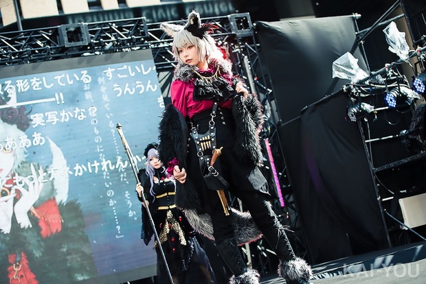 “ケモミミ“人狼コスプレの宇垣美里さん