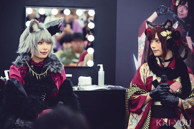 “ケモミミ“人狼コスプレの宇垣美里さん